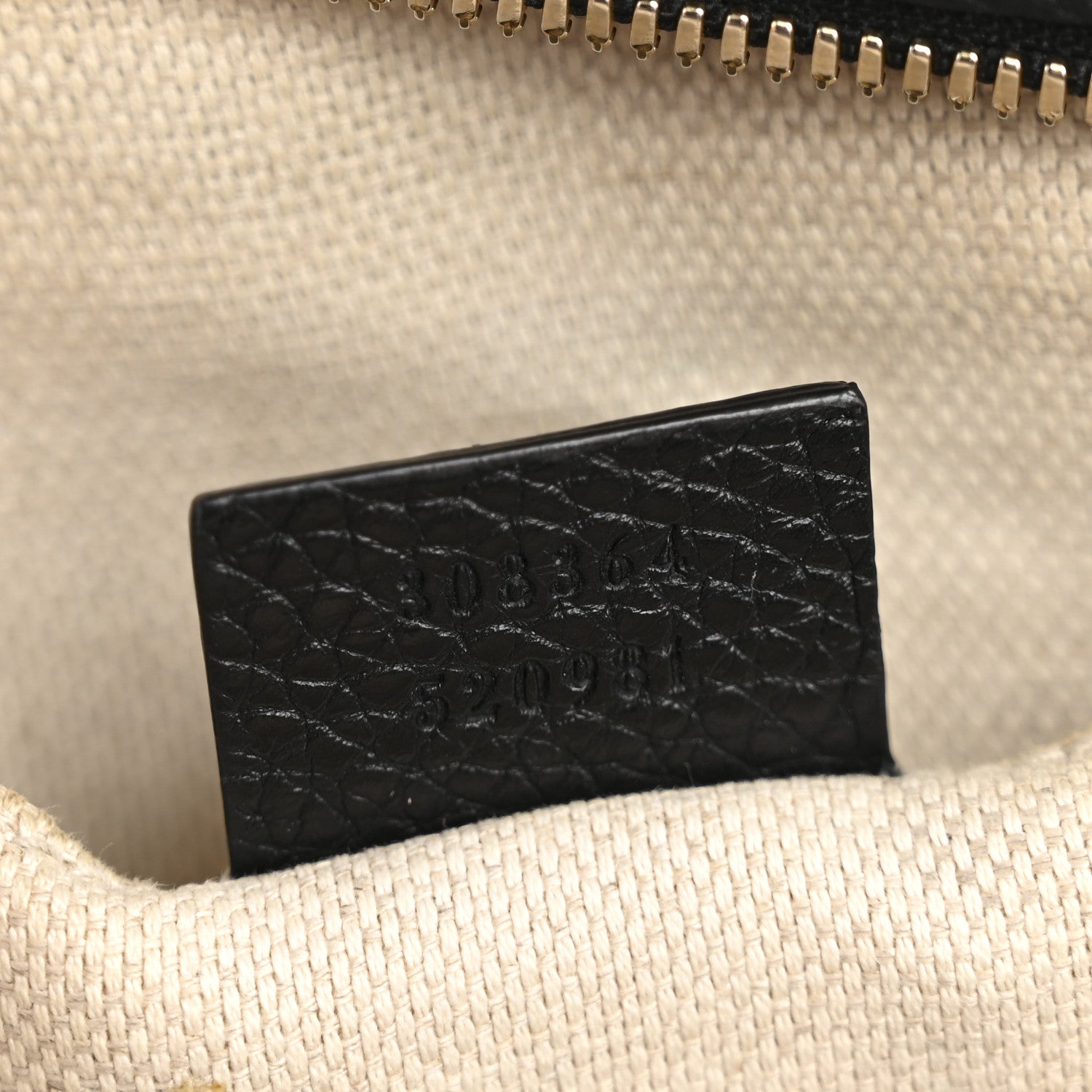 Gucci Pebbled Calfskin Small Soho Disco Bag Black