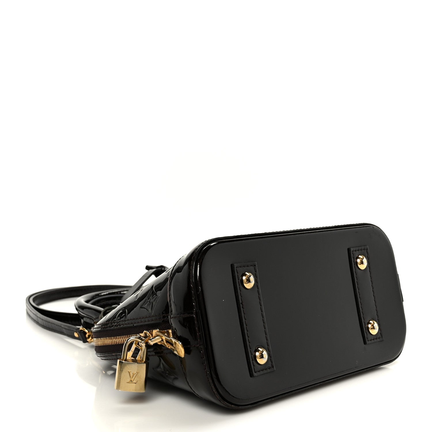 Louis Vuitton Vernis Alma BB Amarante