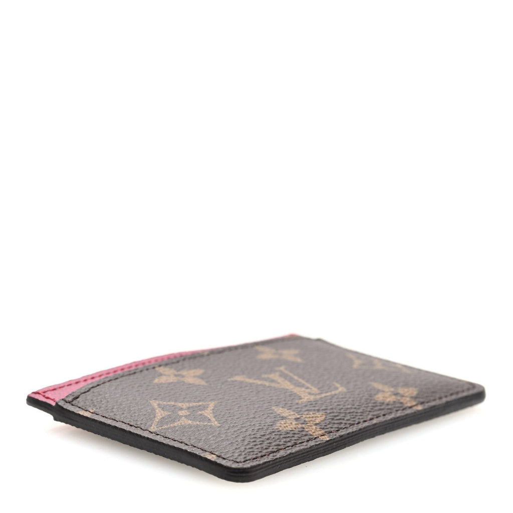 Louis Vuitton Monogram Card Holder Fuchsia