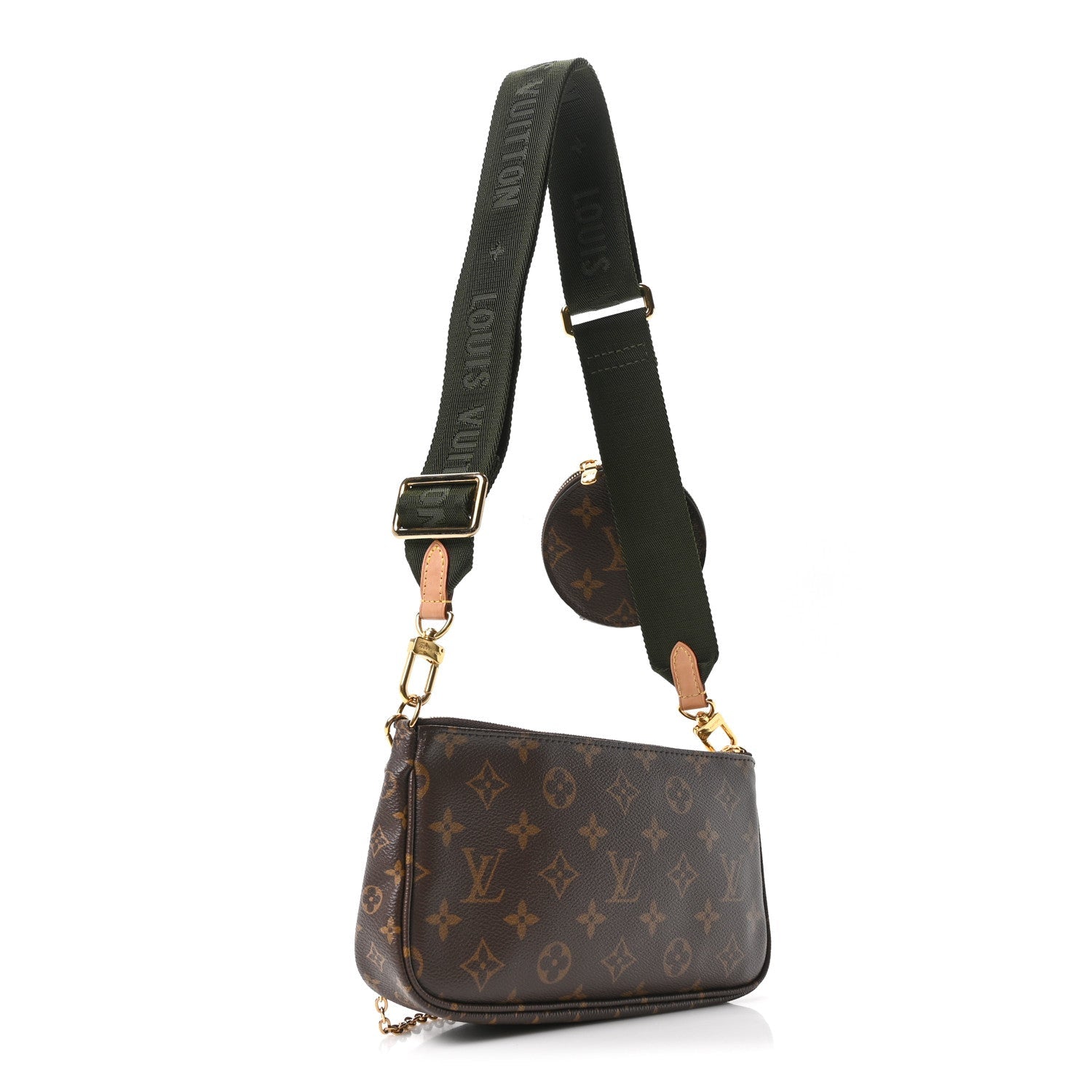 Louis Vuitton Monogram Multi Pochette Accessories Kaki