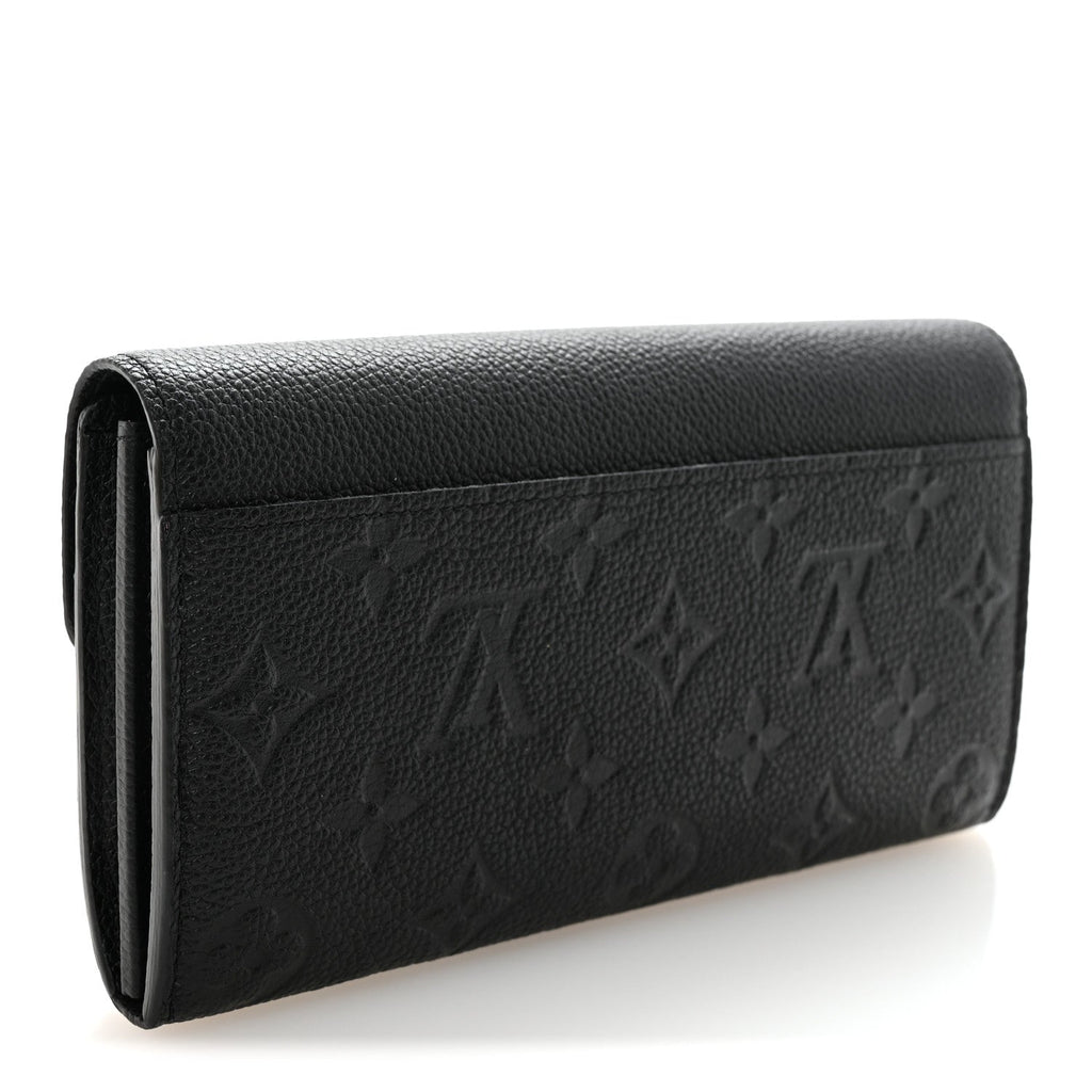 Louis Vuitton Empreinte Sarah Wallet NM Black
