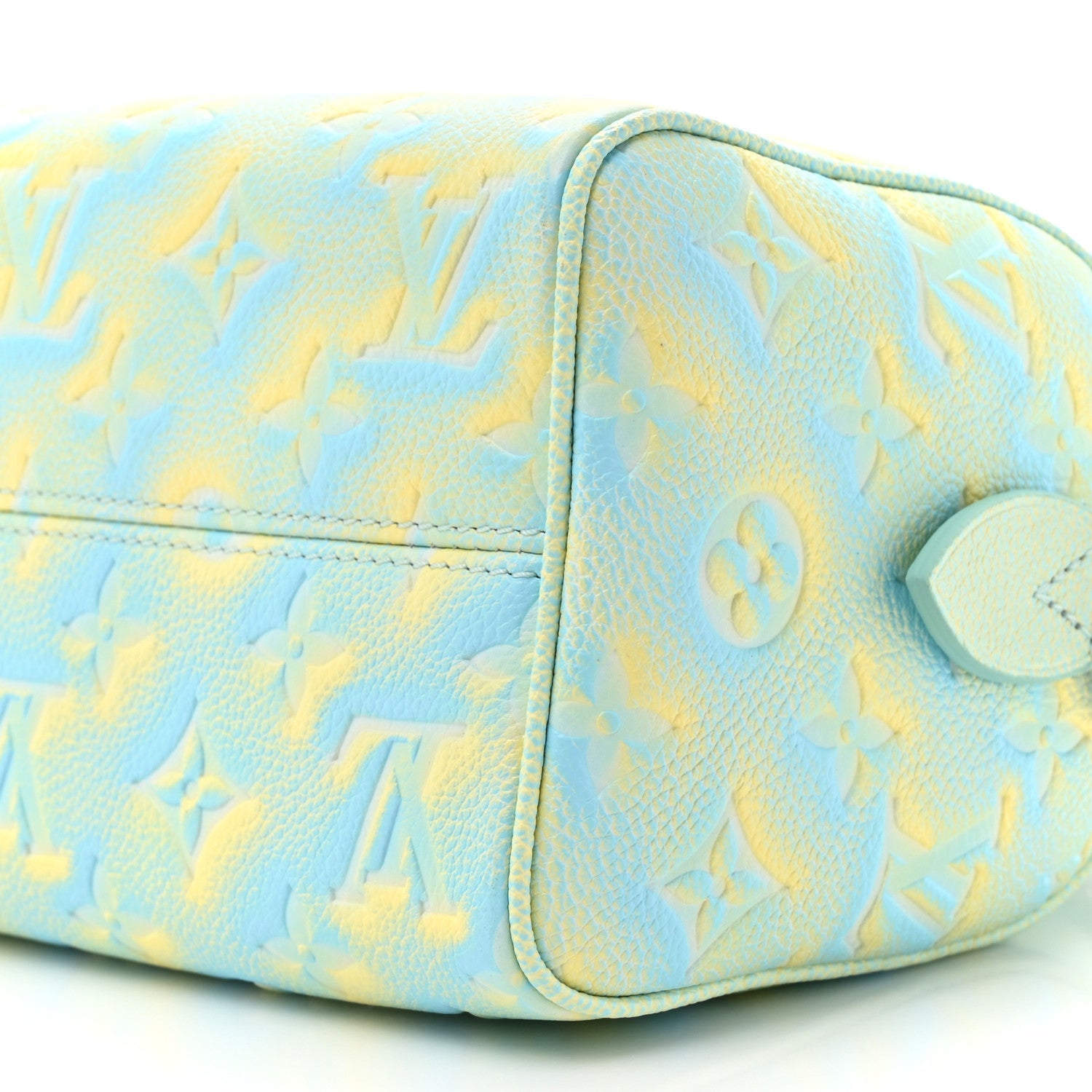Louis Vuitton Empreinte Monogram Summer Stardust Speedy 20 Water Green