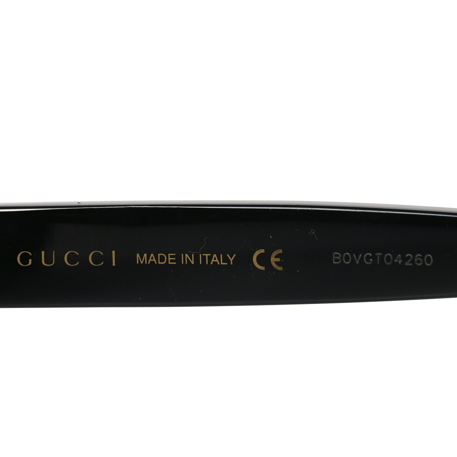 Gucci Acetate Rectangle Frame Sunglasses GG0624S Black