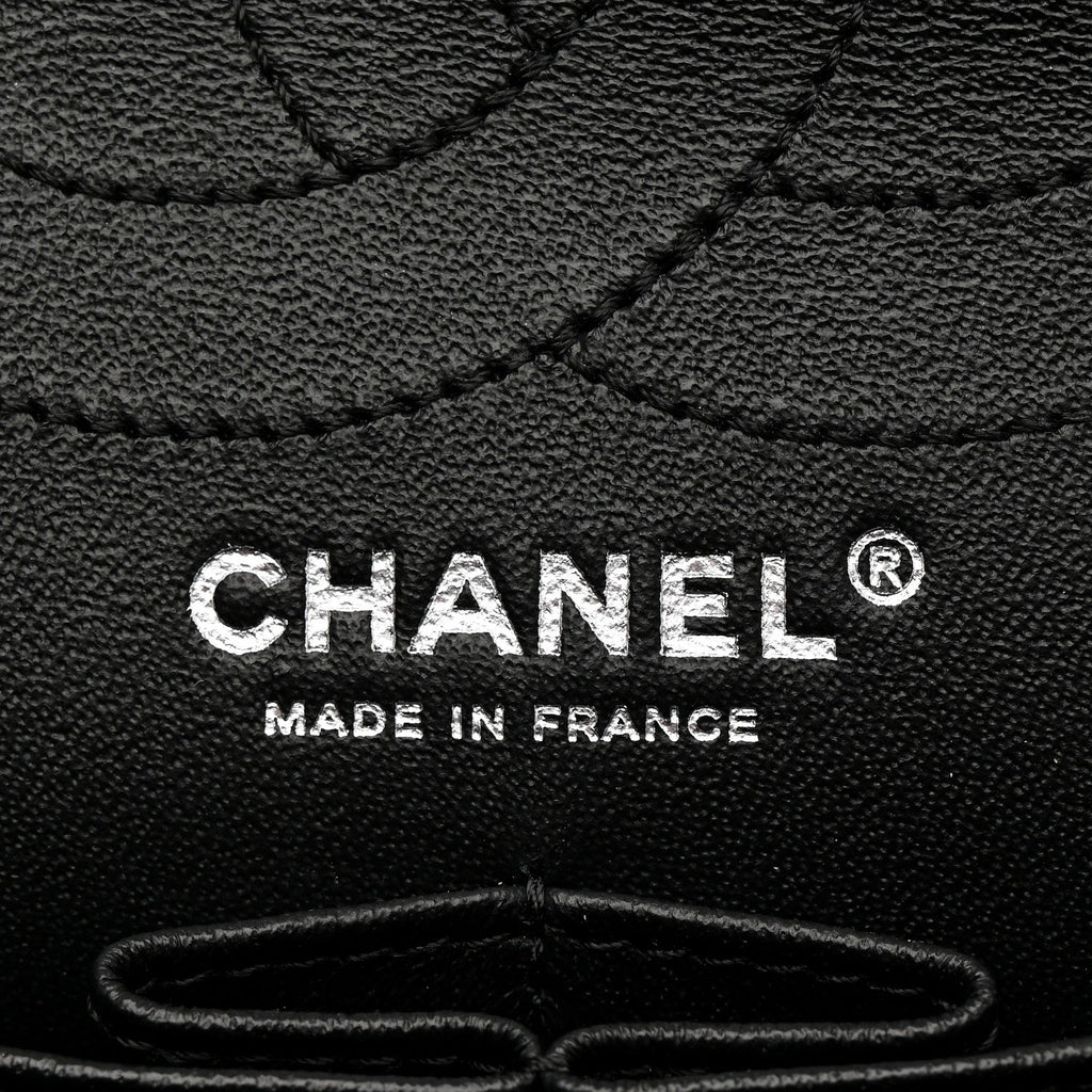 Chanel Aged Calfskin Quilted 2.55 Reissue 226 Flap So Black