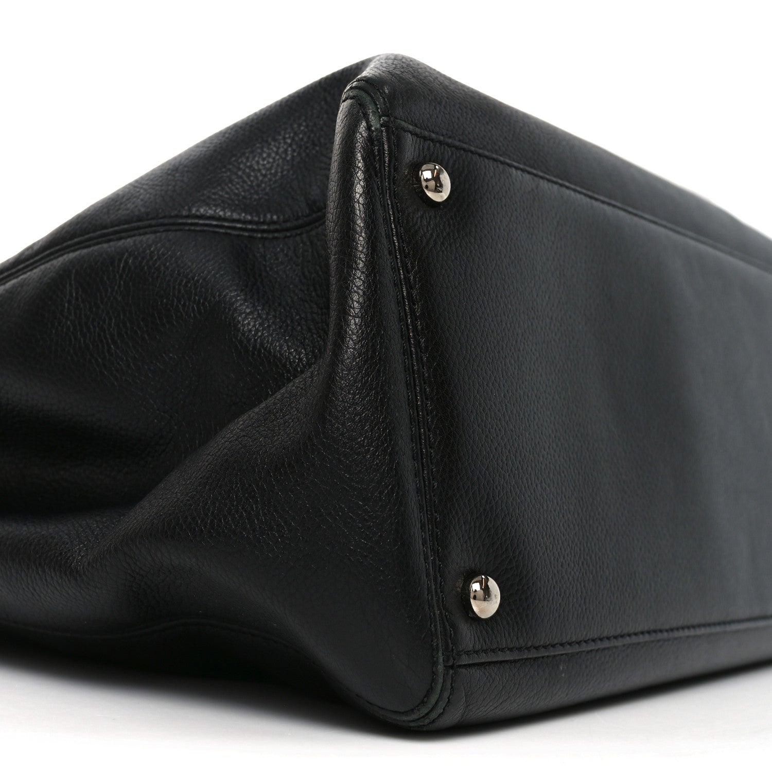 Chanel Calfskin Cerf Shopper Tote Black