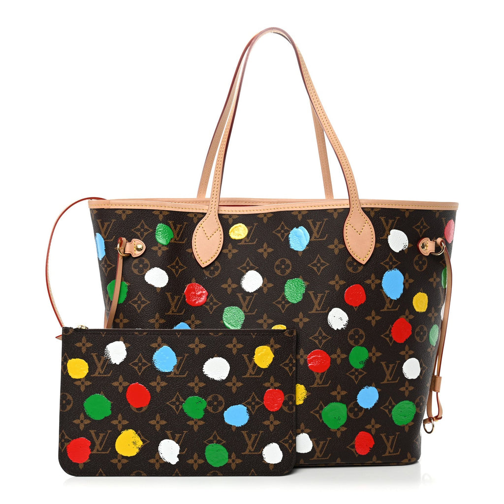 Louis Vuitton LV X YK Monogram Dots Neverfull MM