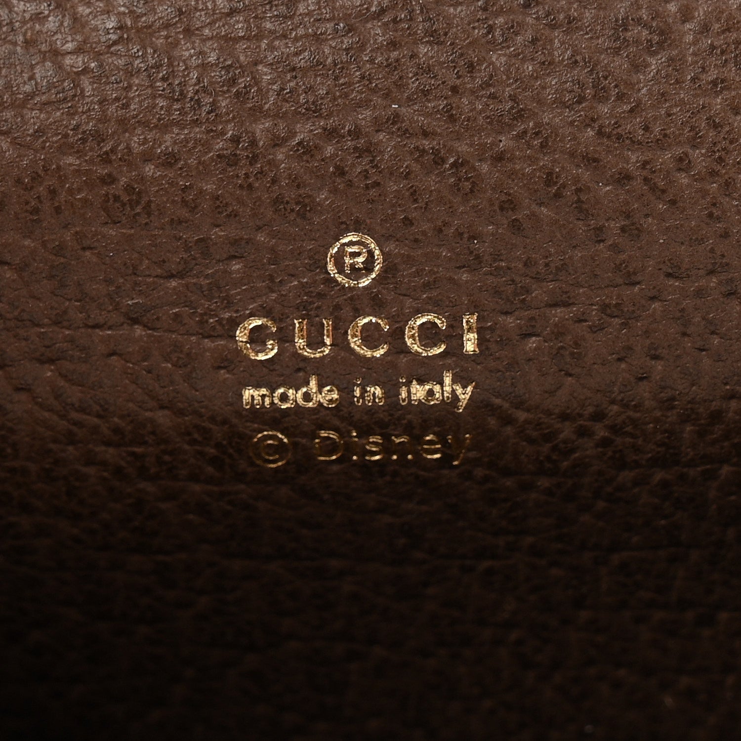 Gucci X DISNEY GG Supreme Monogram Donald Duck Interlocking G Key Pouch Beige Multicolor New Acero