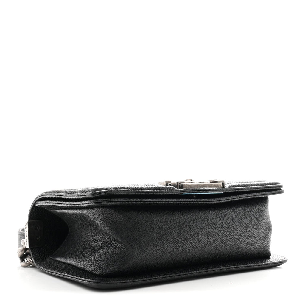 Chanel Caviar Quilted Small Boy Flap Black