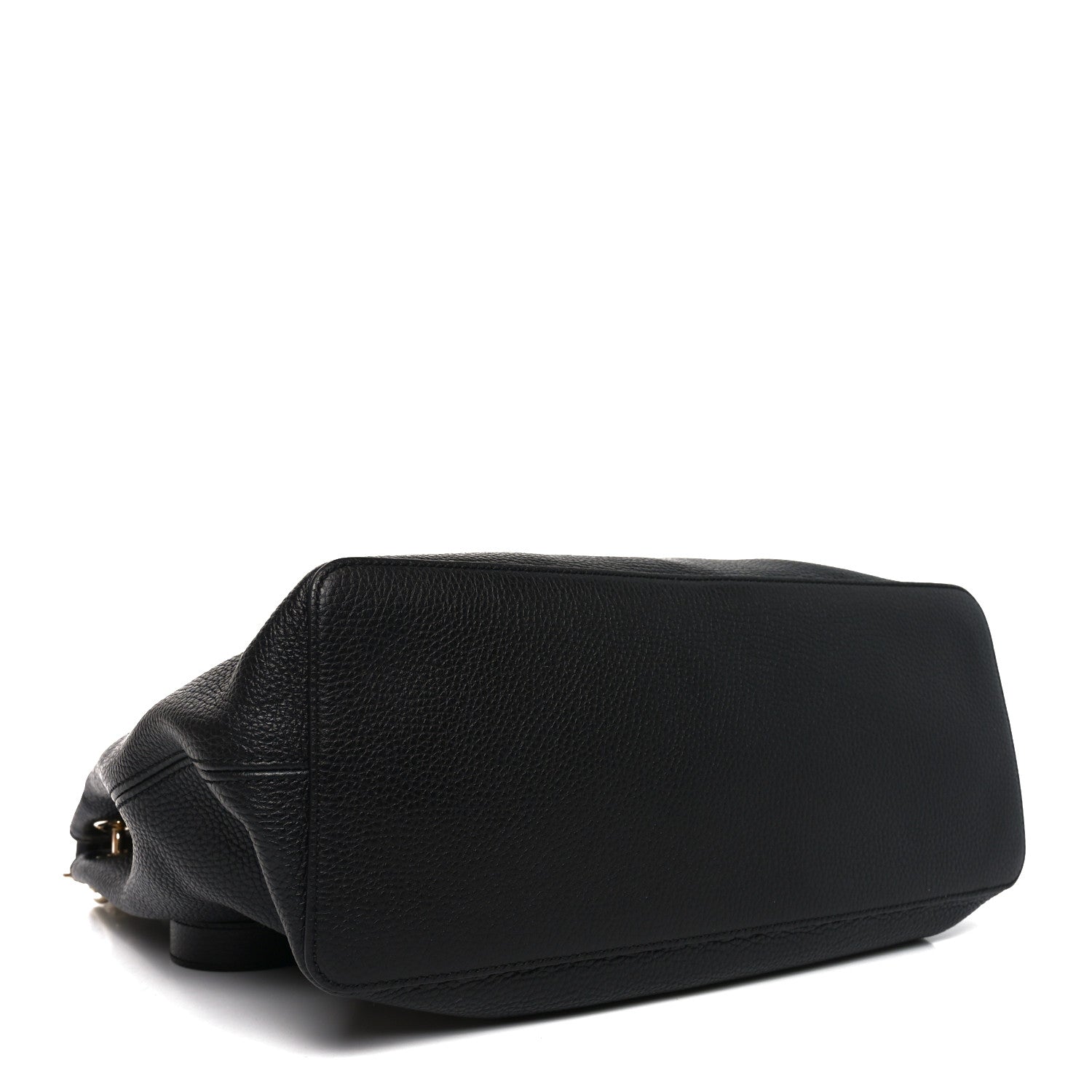 Gucci Pebbled Calfskin Large Soho Hobo Black