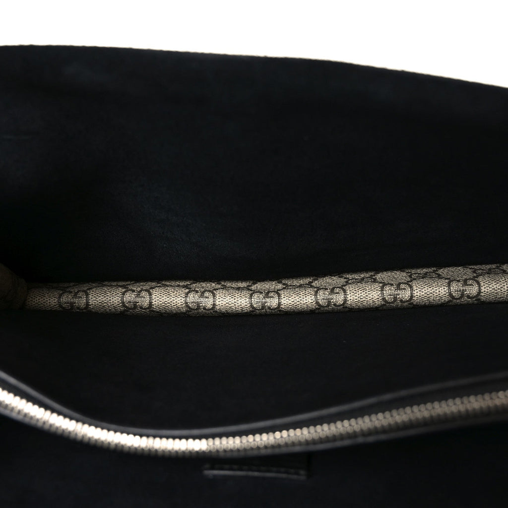 Gucci GG Supreme Monogram Small Dionysus Shoulder Bag Black