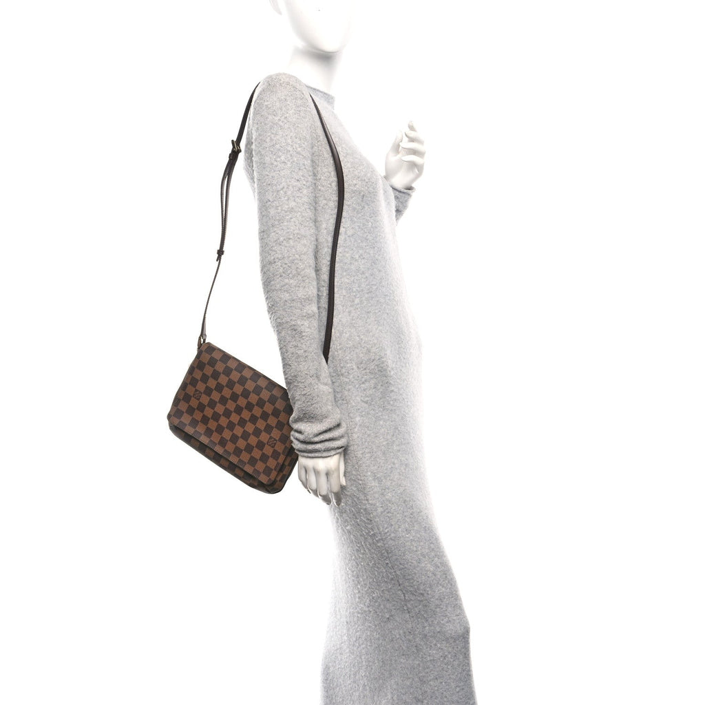 Louis Vuitton Damier Ebene Musette Tango Long Strap