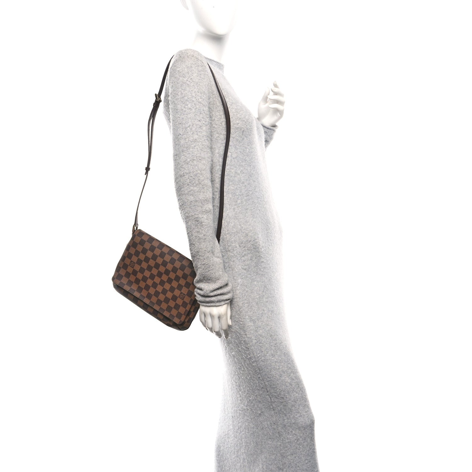 Louis Vuitton Damier Ebene Musette Tango Long Strap