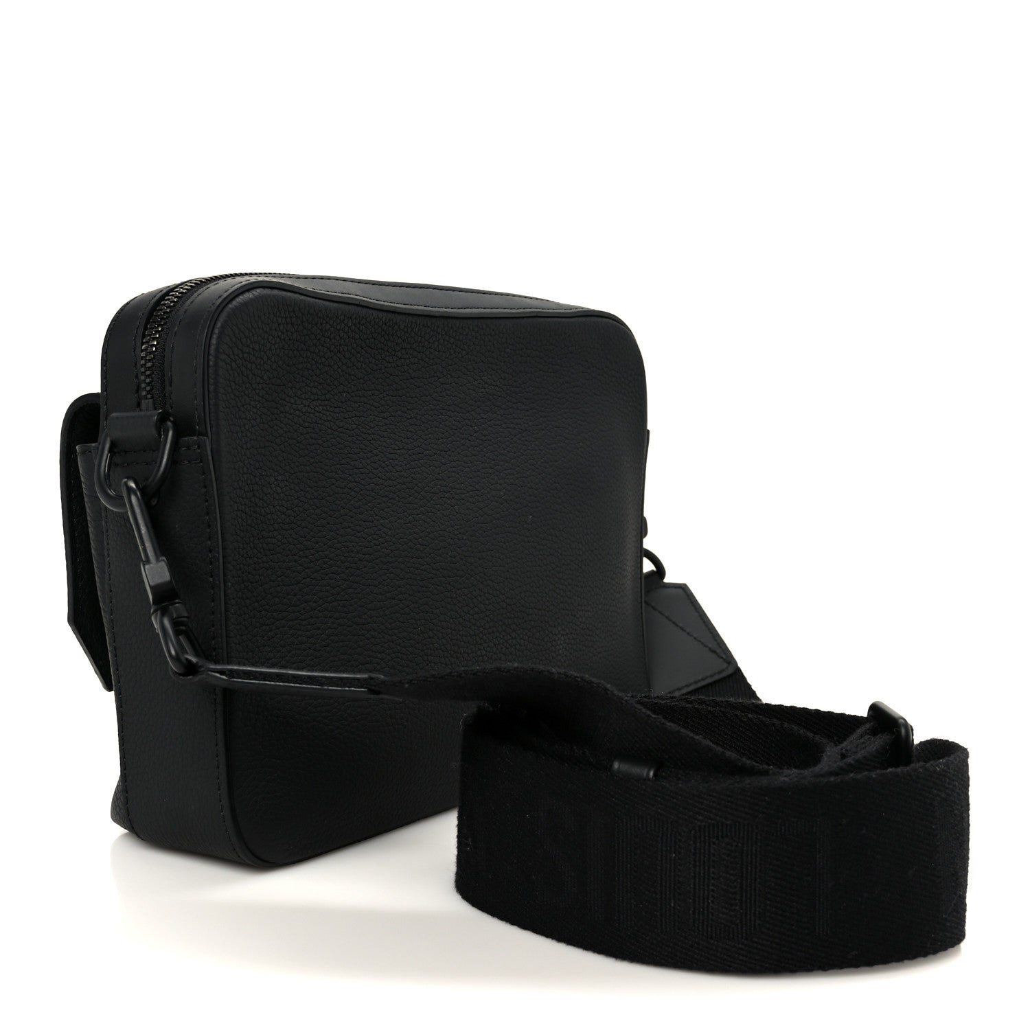 Louis Vuitton Calfskin Aerogram Fastline Messenger Black