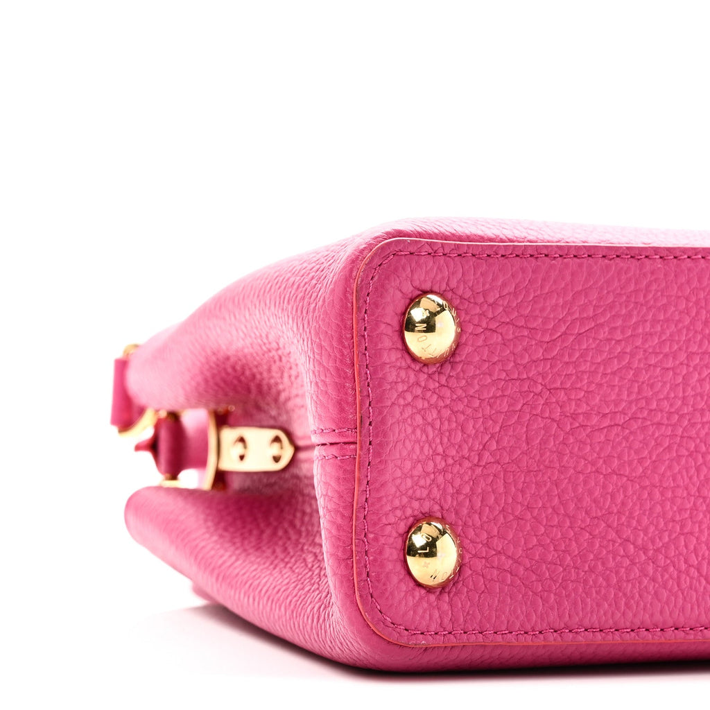 Louis Vuitton Taurillon Capucines BB Hibiscus Poppy