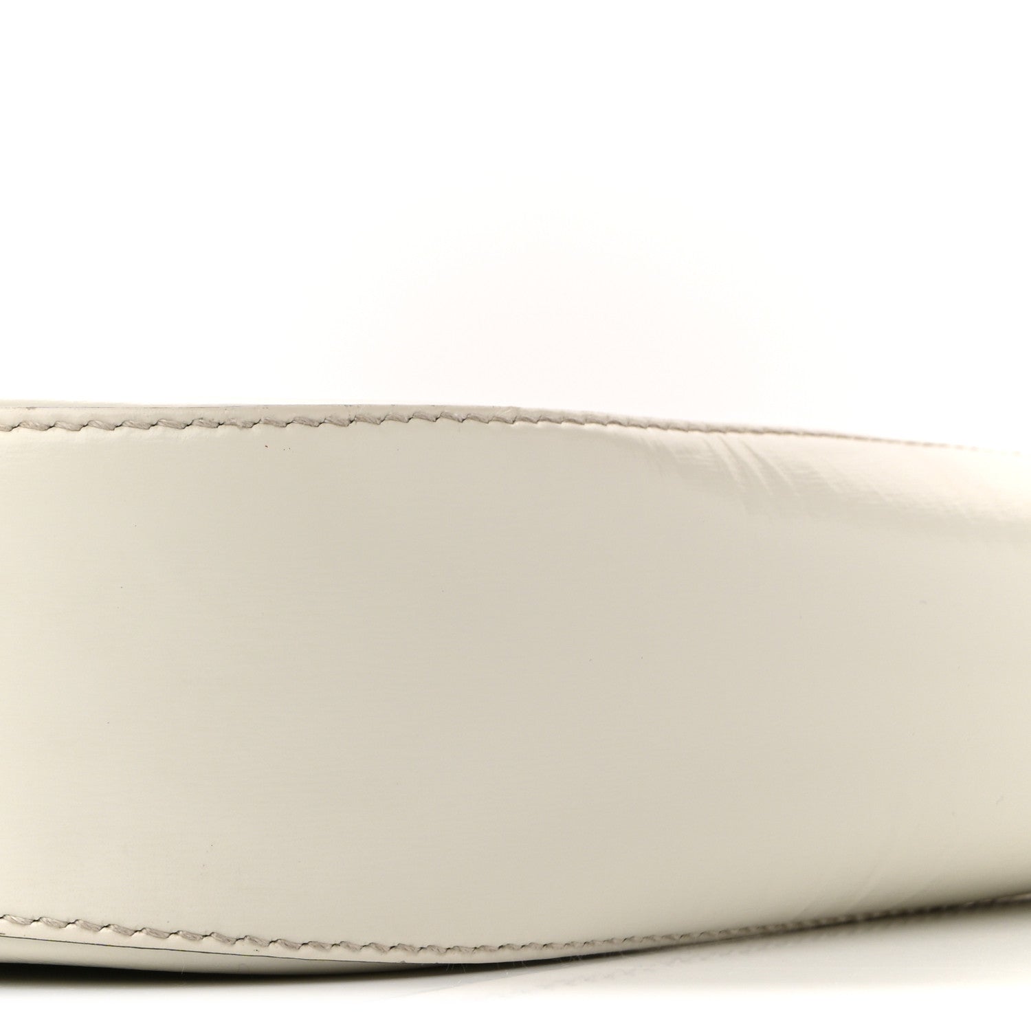 Prada Brushed Calfskin Cleo Adjustable Strap Shoulder Bag White