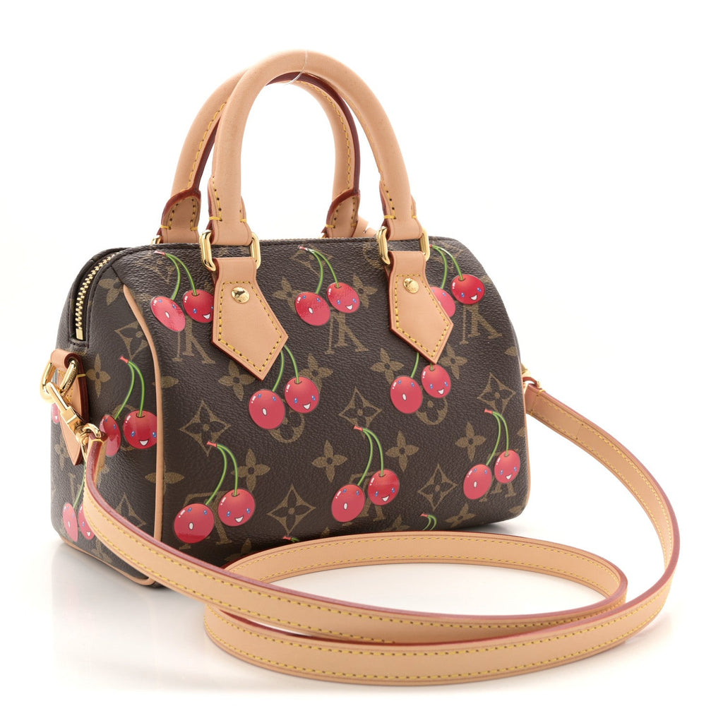 Louis Vuitton LV X TM Monogram Cerises Speedy Bandouliere 20