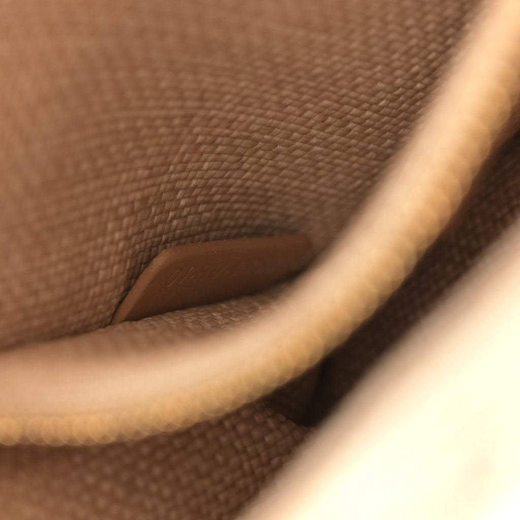 Christian Dior Raffia Calfskin 30 Montaigne Flap Bag Beige