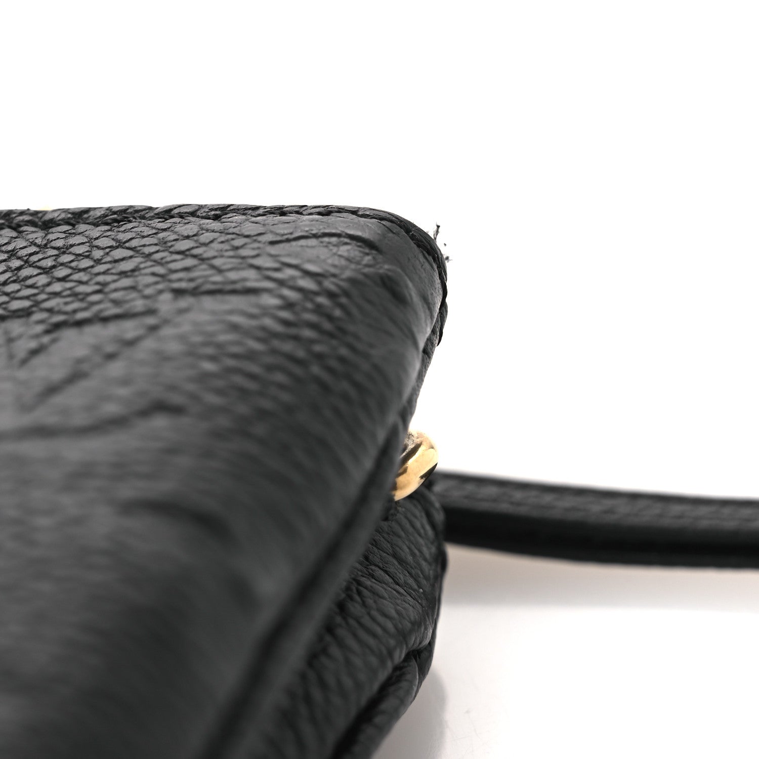 Louis Vuitton Empreinte Double Zip Pochette Black