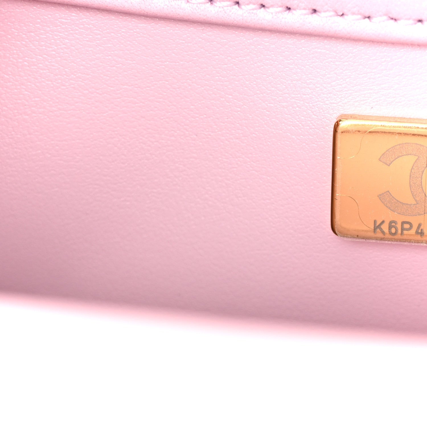 Chanel Lambskin Quilted Pearl Small Flap Light Purple