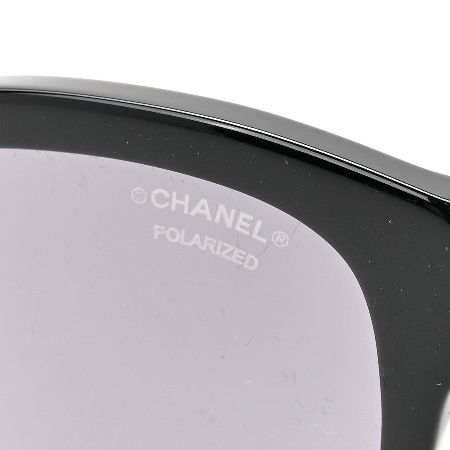 Acetate Pantos Logo Sunglasses 5458-A Black