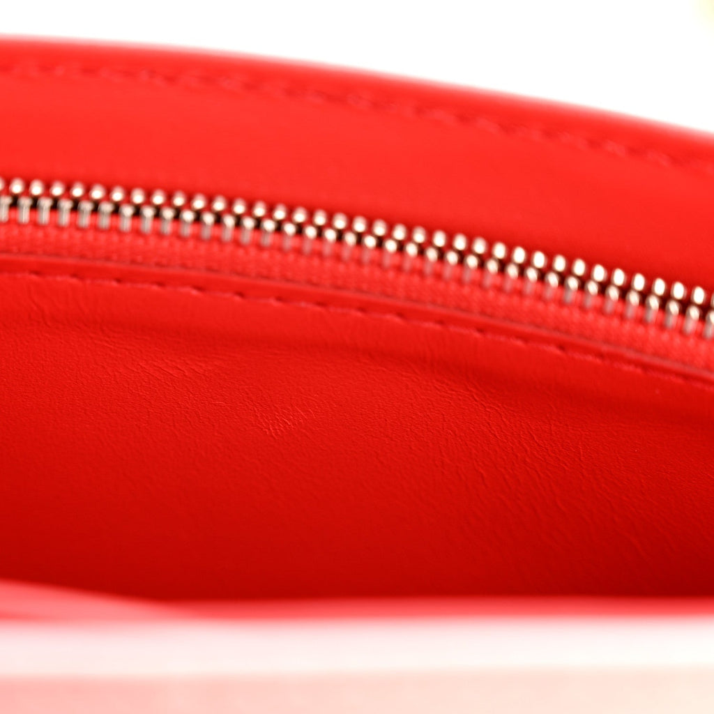 Louis Vuitton LV X YK Epi Infinity Dots Twist Shoulder Bag PM White Red