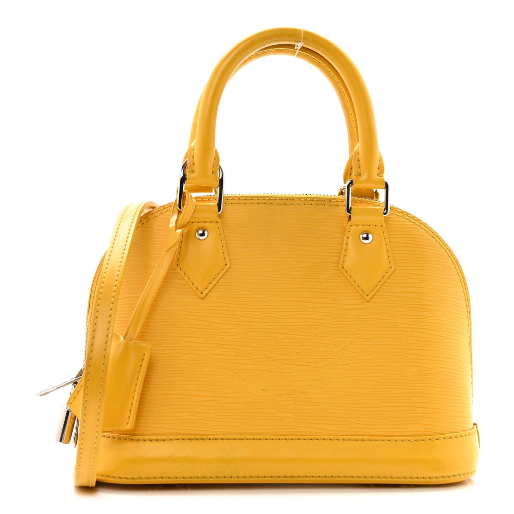 Louis Vuitton Epi Alma BB Citron