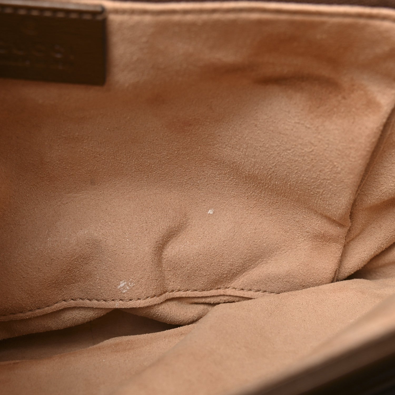 Gucci Azalea Calfskin Horsebit 1955 Shoulder Bag Brown Sugar
