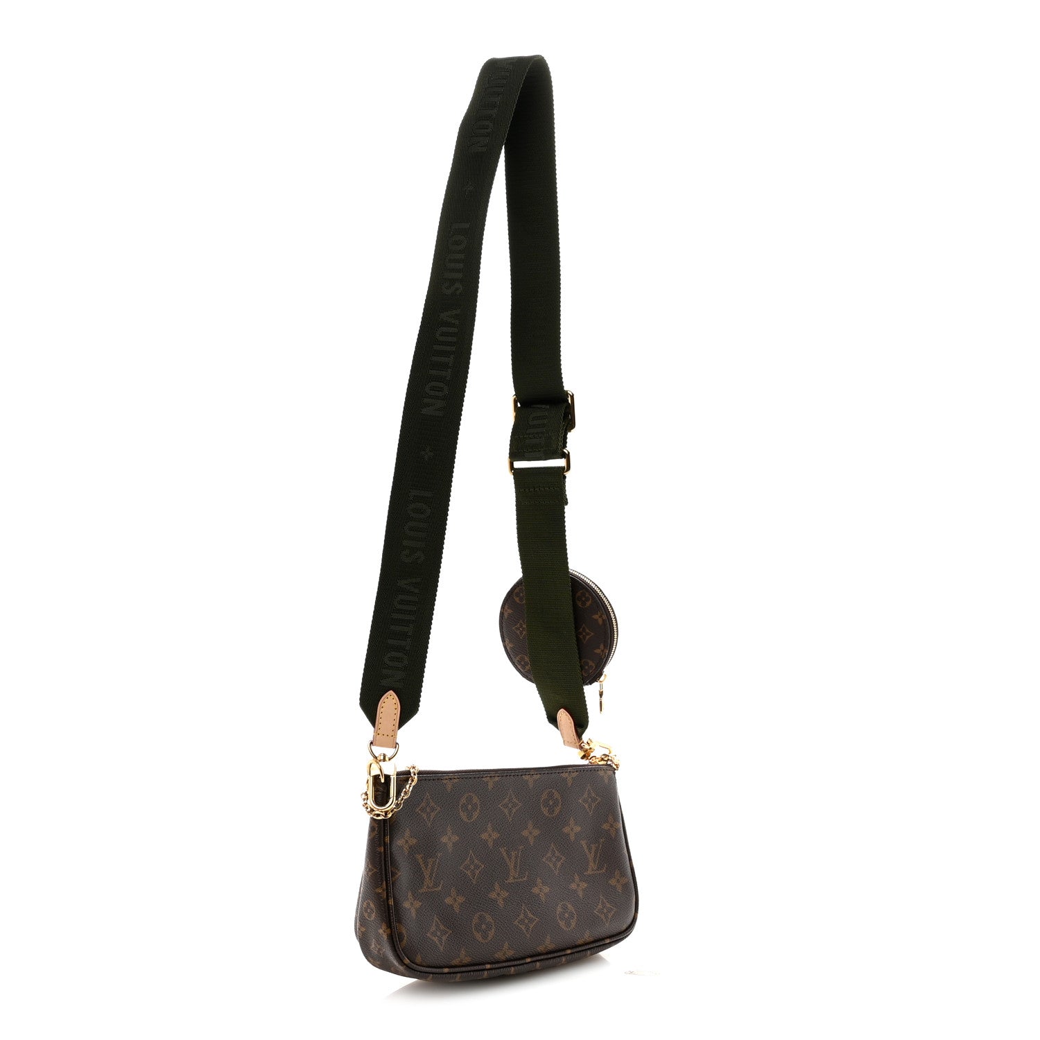 Louis Vuitton Monogram Multi Pochette Accessories Kaki