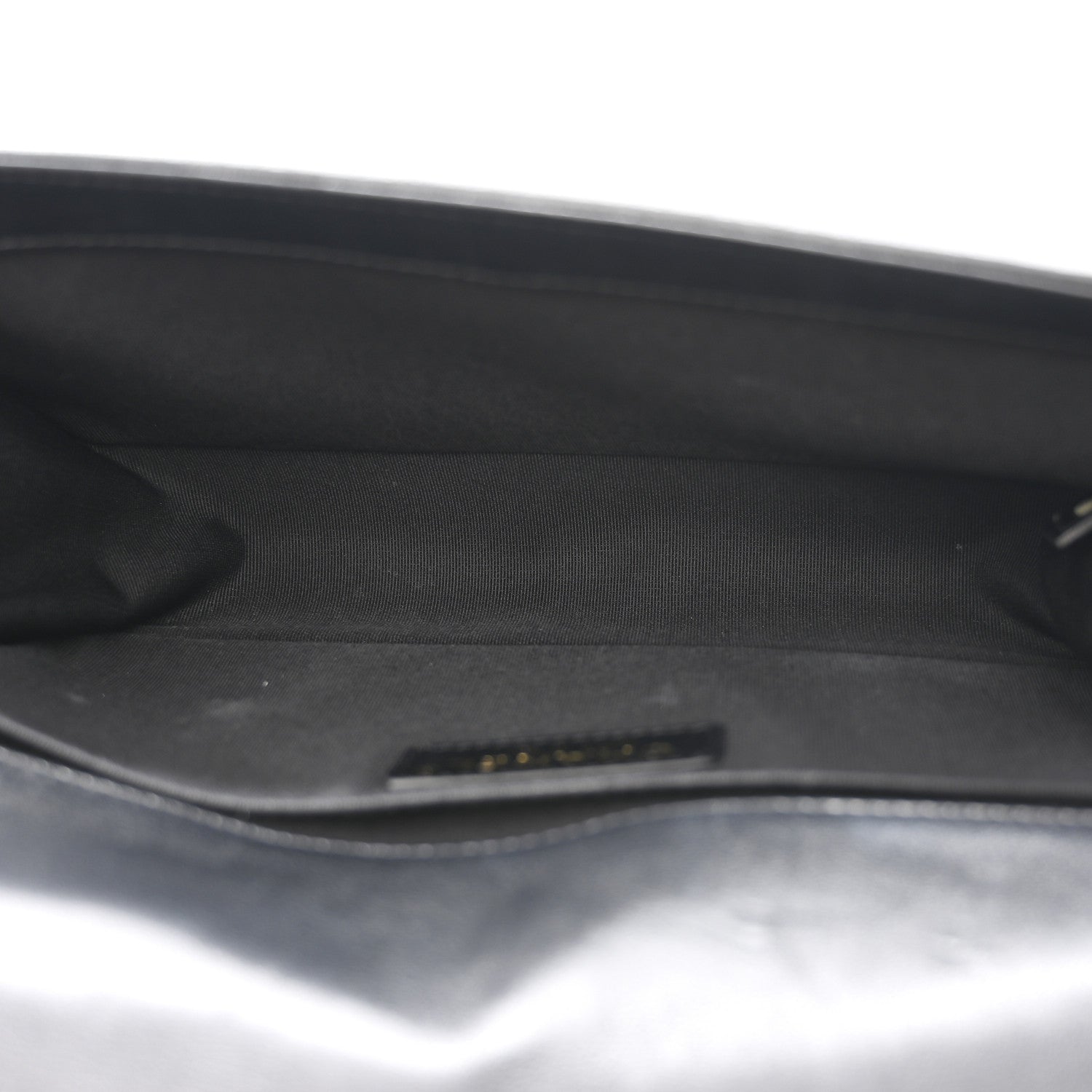 Chanel Lambskin Quilted Medium Boy Flap Black