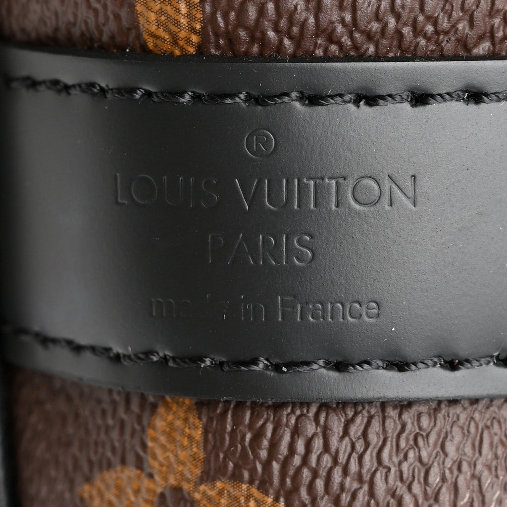 Louis Vuitton Monogram Macassar Keepall Bandouliere 55