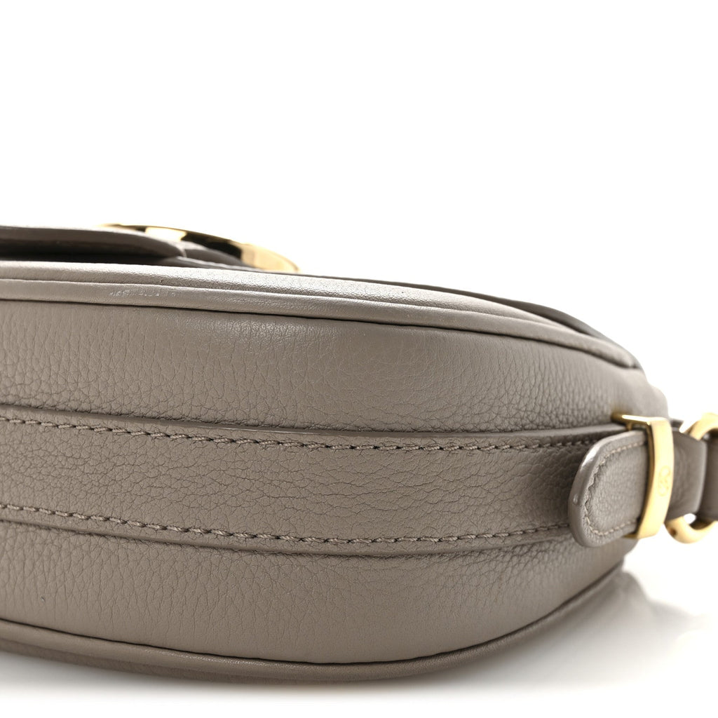 Louis Vuitton Grained Calfskin LV Pont 9 Soft PM Gris