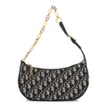 Christian Dior Oblique CD Lounge Bag Blue