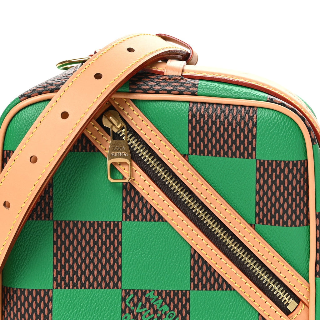 Louis Vuitton Damier Pop Chess Messenger Green