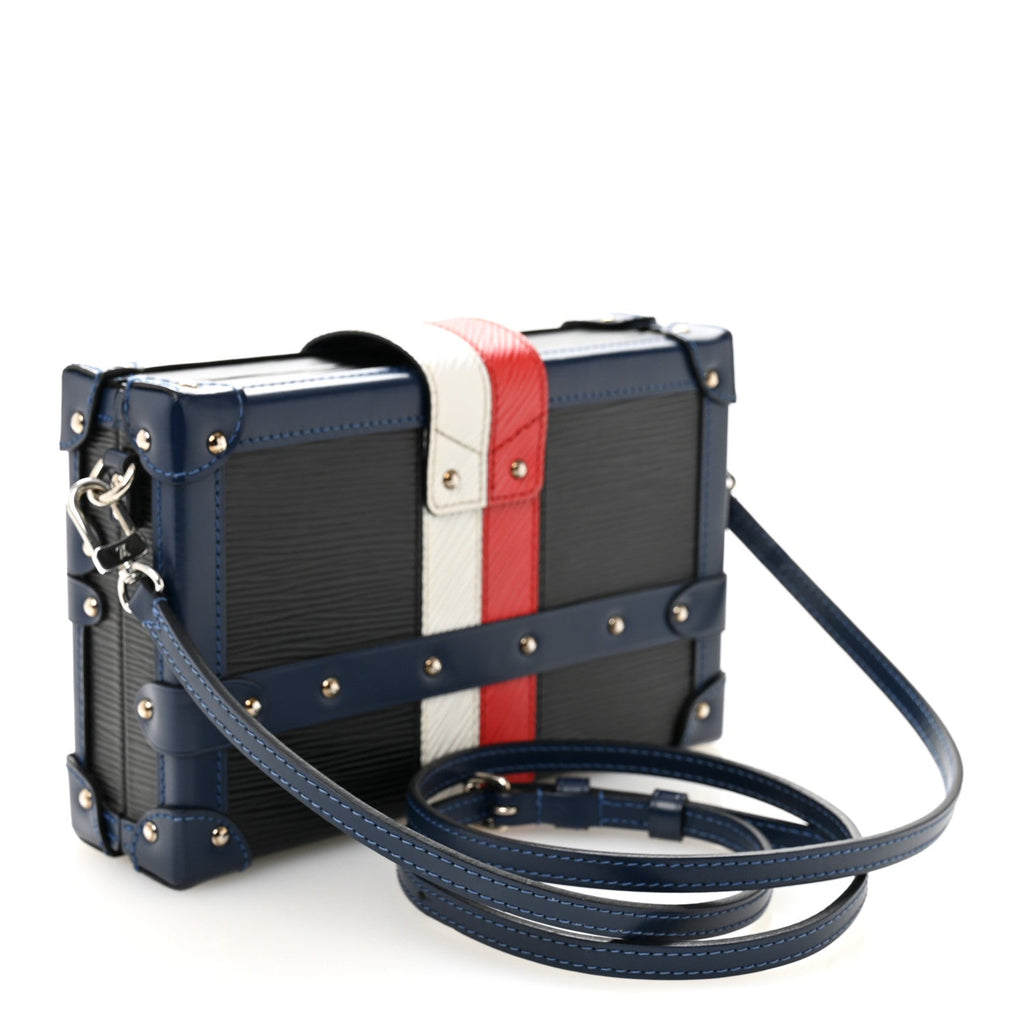 Louis Vuitton Epi Petite Malle Black Indigo