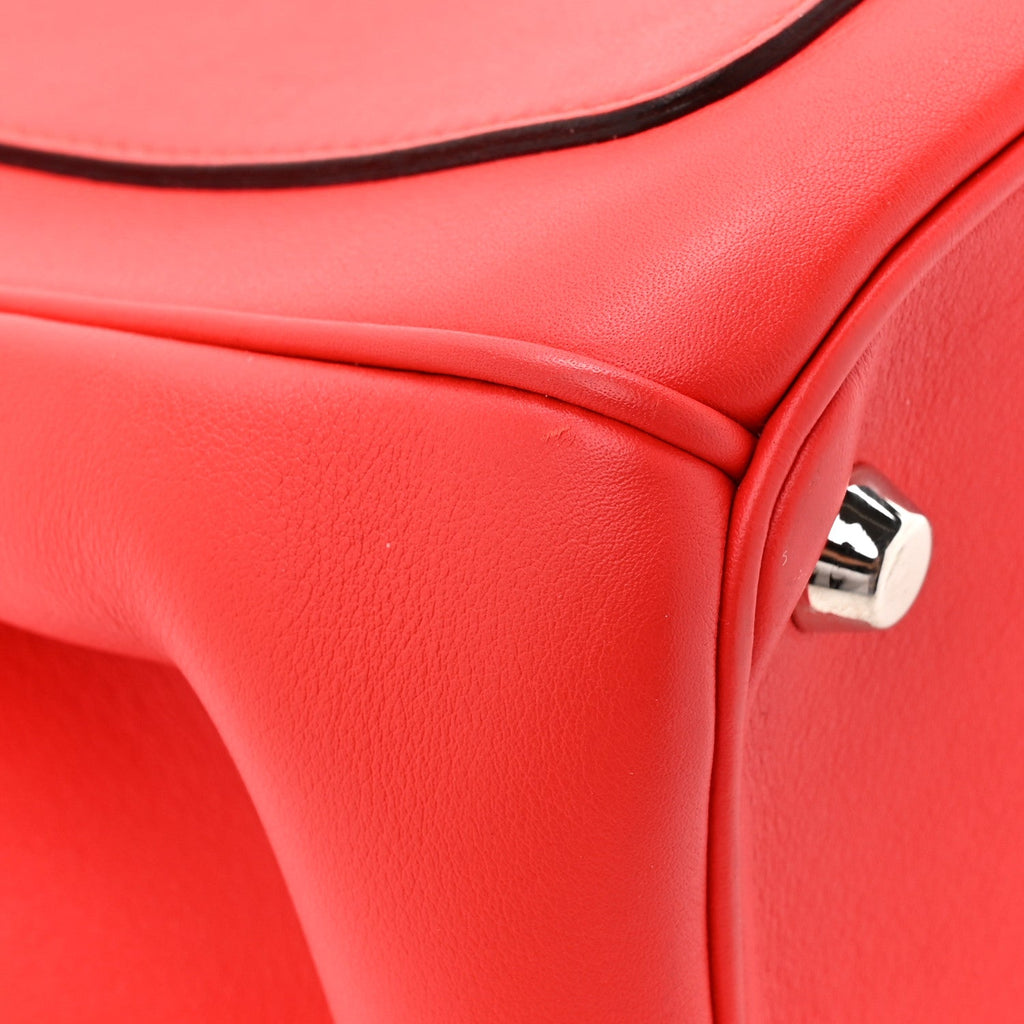 Christian Dior Calfskin Small Be Dior Flap Red