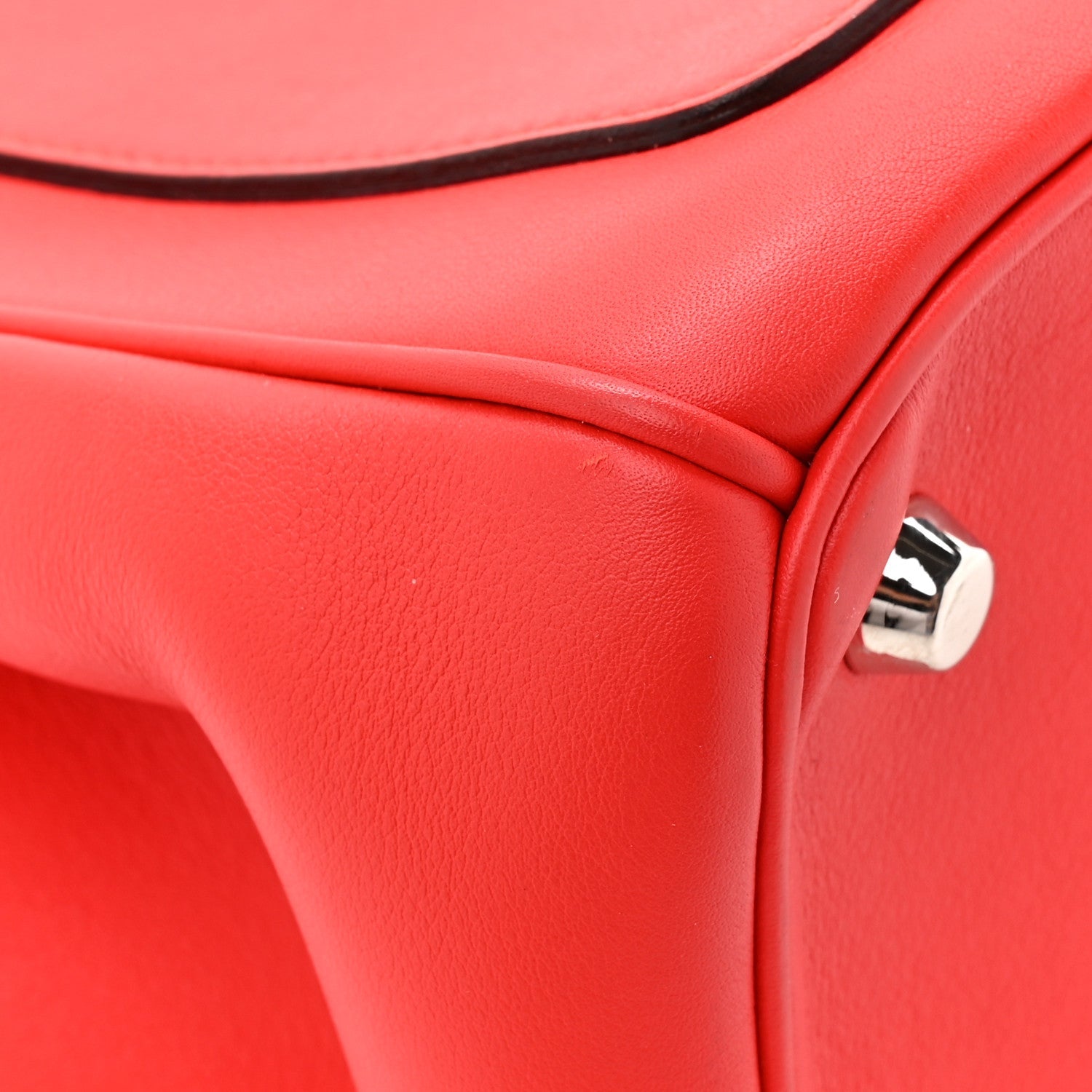 Christian Dior Calfskin Small Be Dior Flap Red