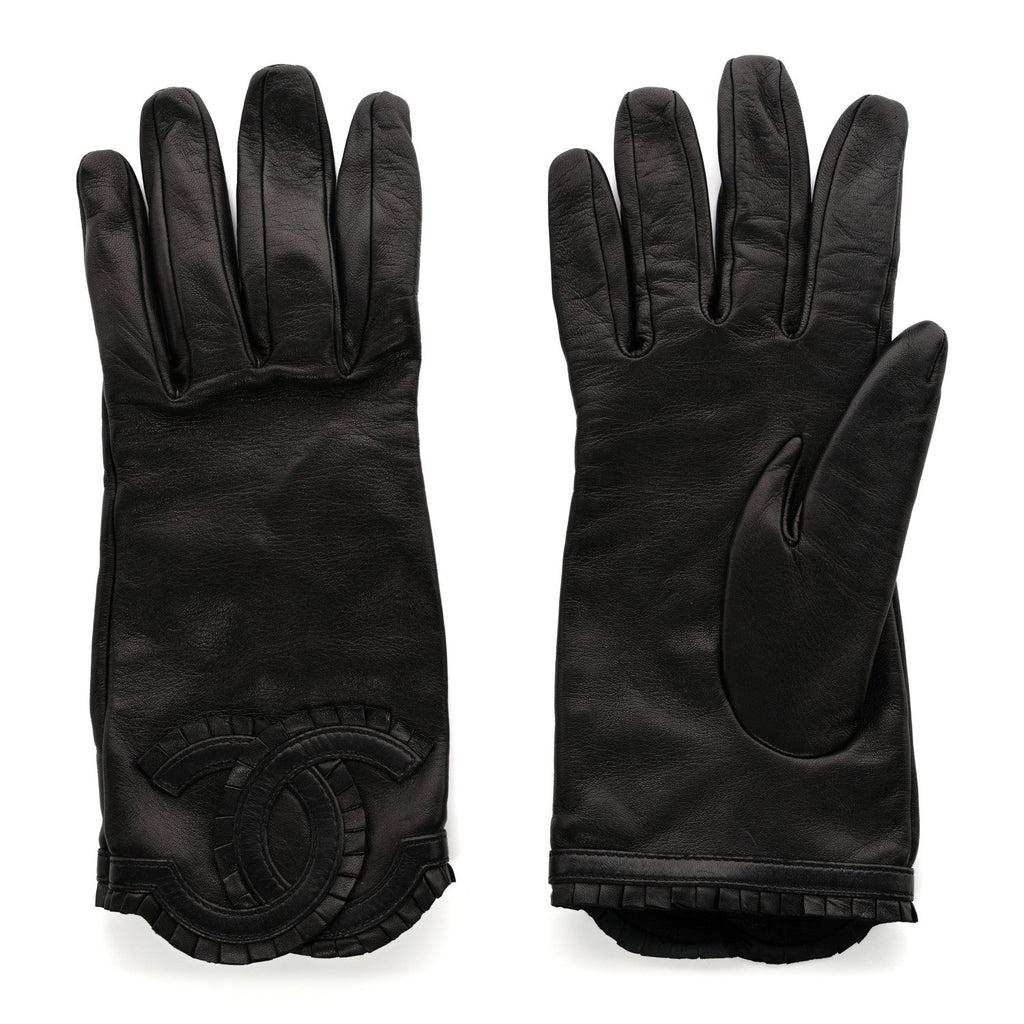 Lambskin CC Gloves 8 Black