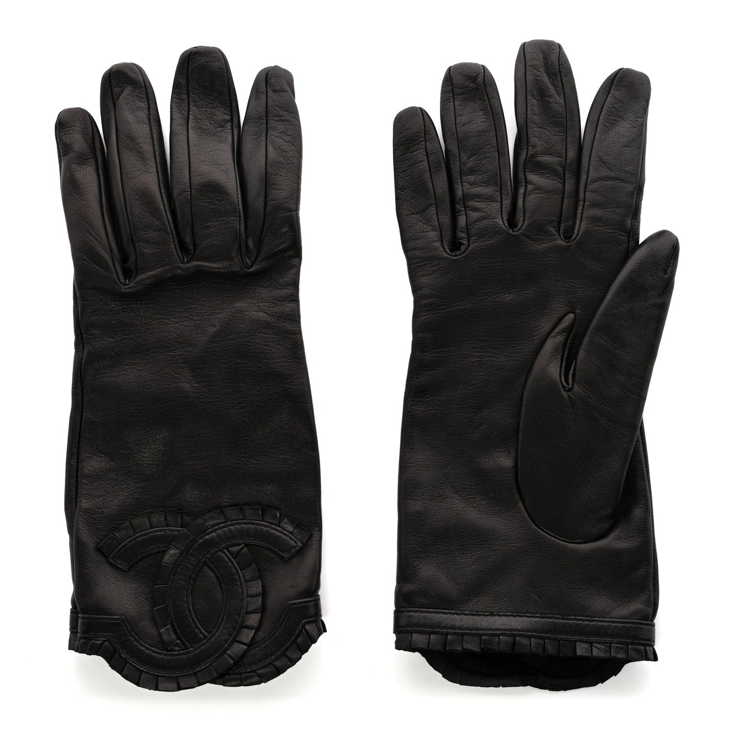 Lambskin CC Gloves 8 Black