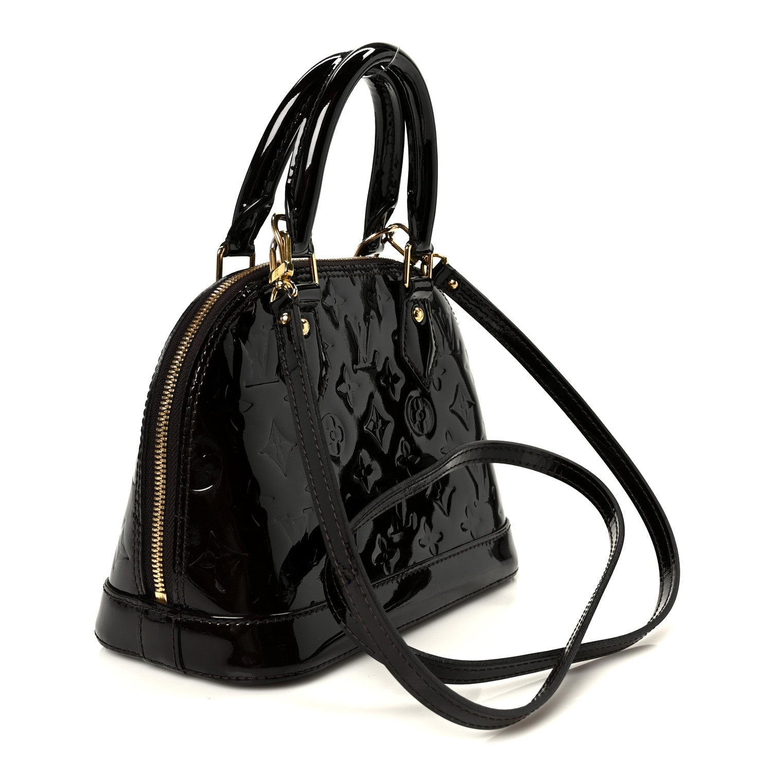 Louis Vuitton Vernis Alma BB Amarante