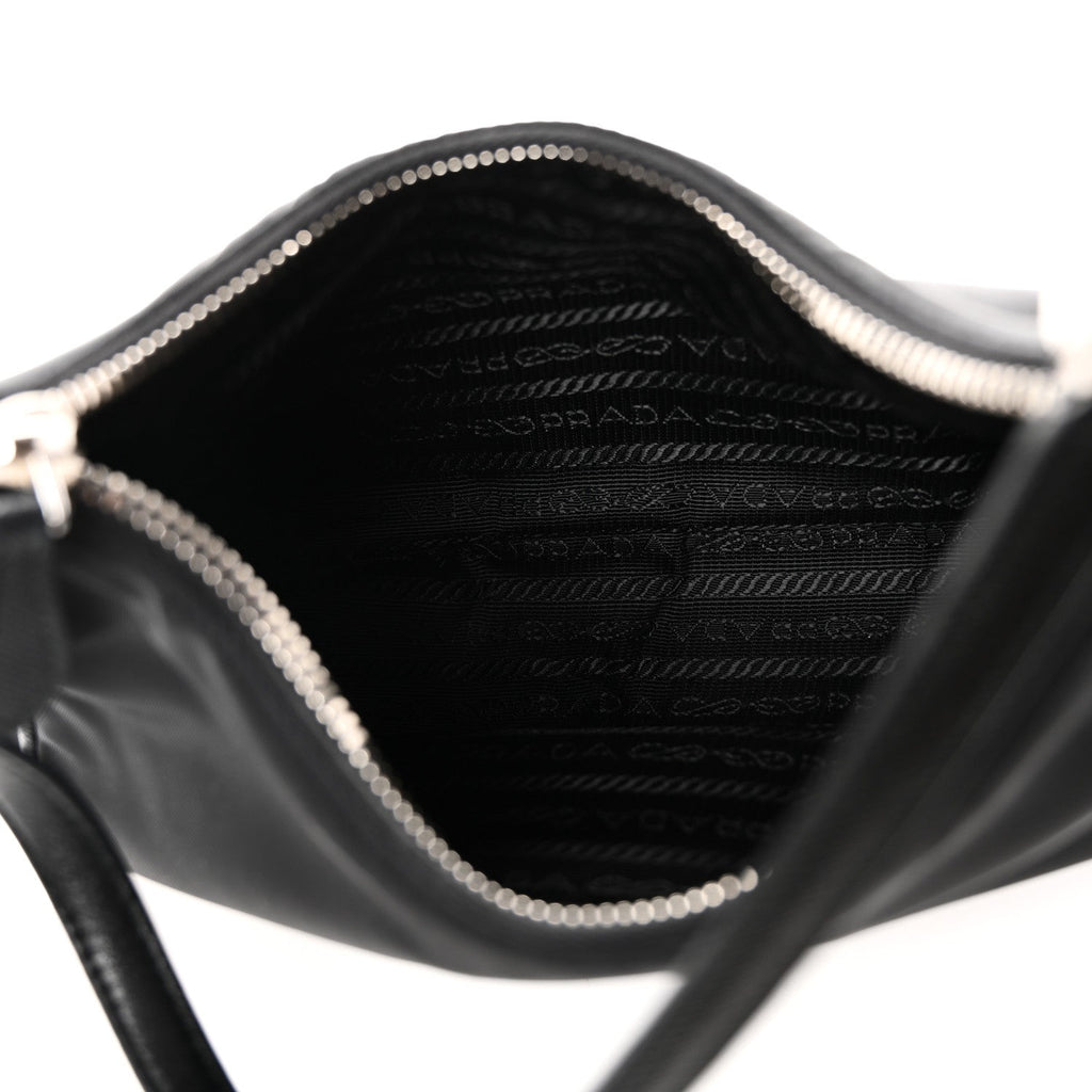 Prada Nylon Re-Edition 2005 Shoulder Bag Black