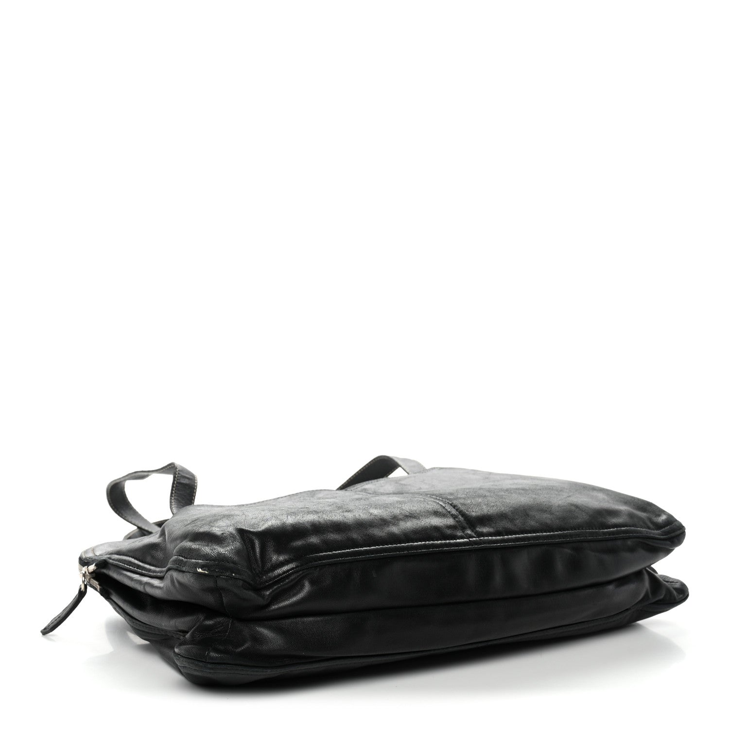 Prada Nappa Pocket Satchel Black