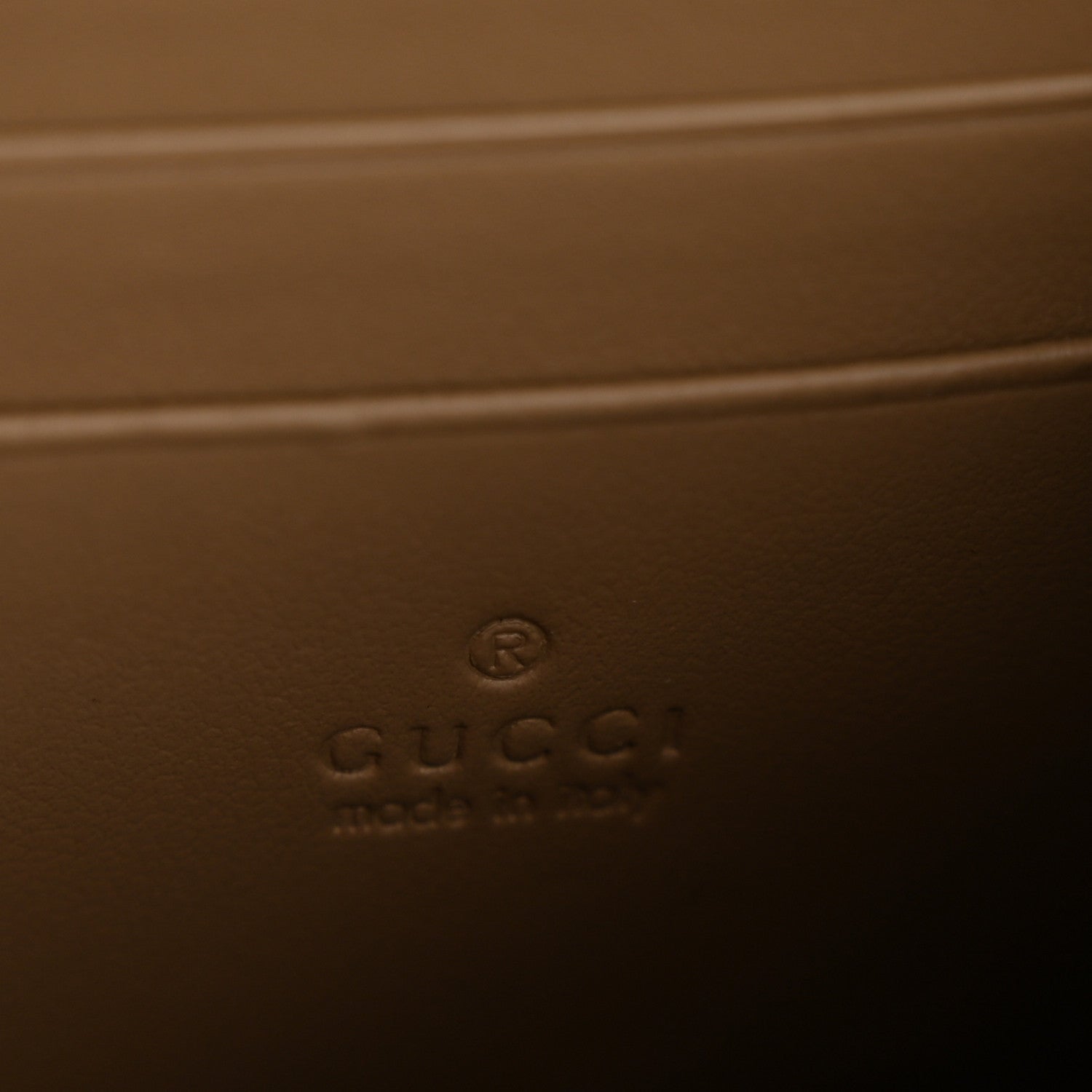 Gucci GG Supreme Monogram Mini Dionysus Chain Wallet Beige Taupe