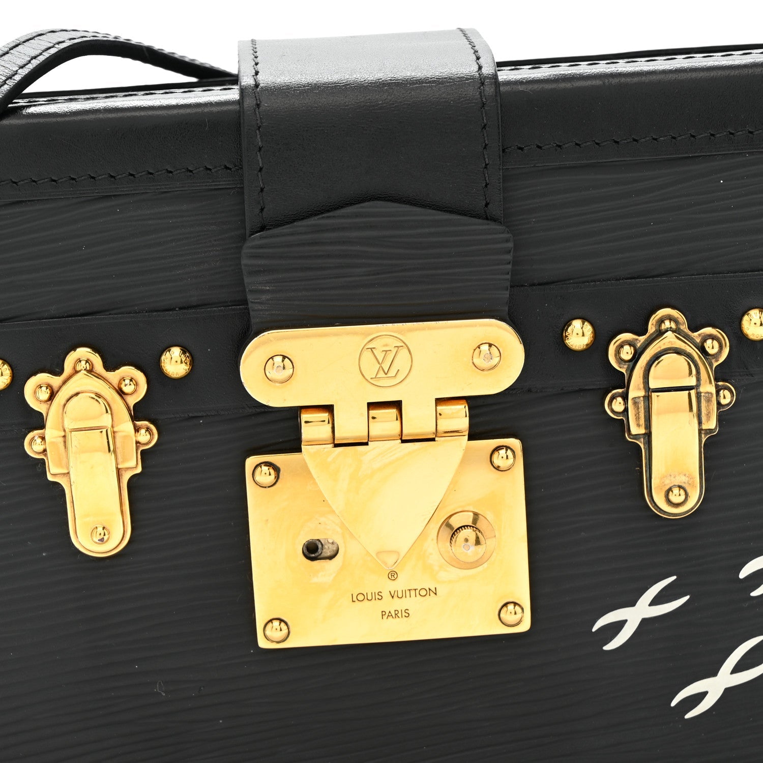 Louis Vuitton Epi Petite Malle Black