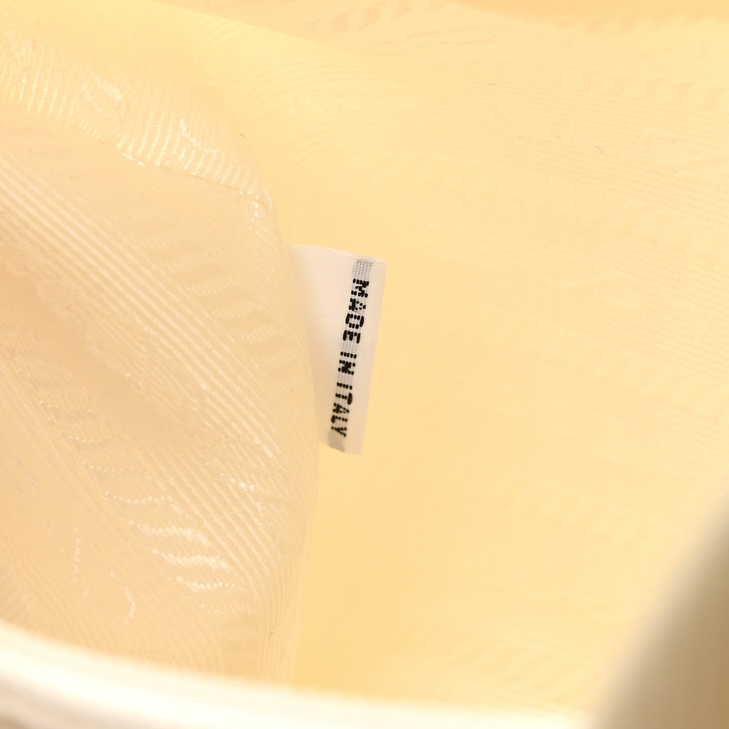 Prada Tessuto Nylon Mini Re-Edition 2000 Bag White