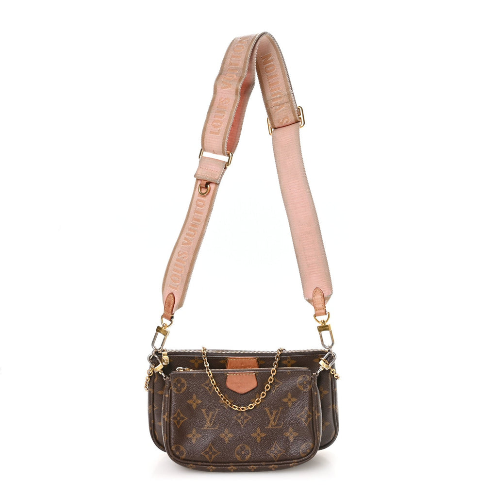 Louis Vuitton Monogram Multi Pochette Accessories Rose Clair