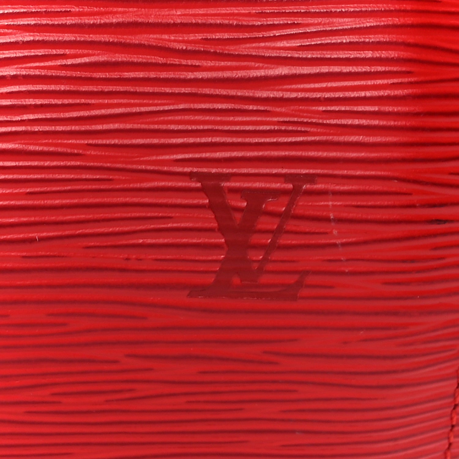 Louis Vuitton Epi Soufflot Castillan Red