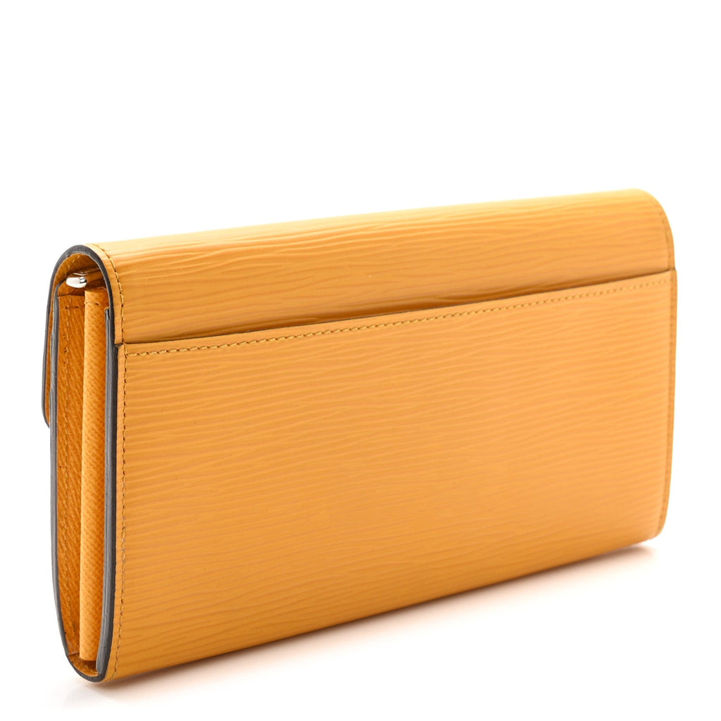 Louis Vuitton Epi Sarah Wallet NM Mimosa