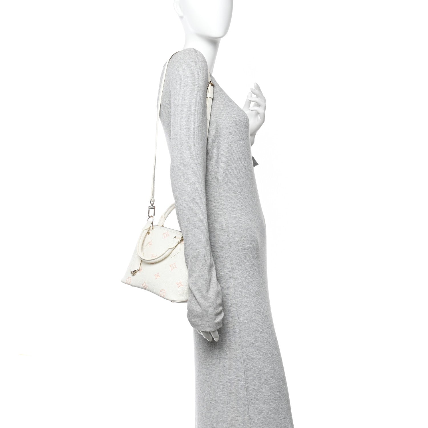 Louis Vuitton Empreinte Bi-Color Alma BB Milky White Peach