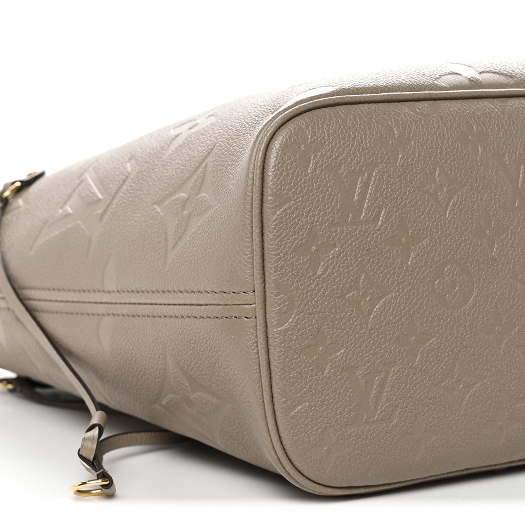 Louis Vuitton Empreinte Monogram Giant Neverfull MM  Tourterelle