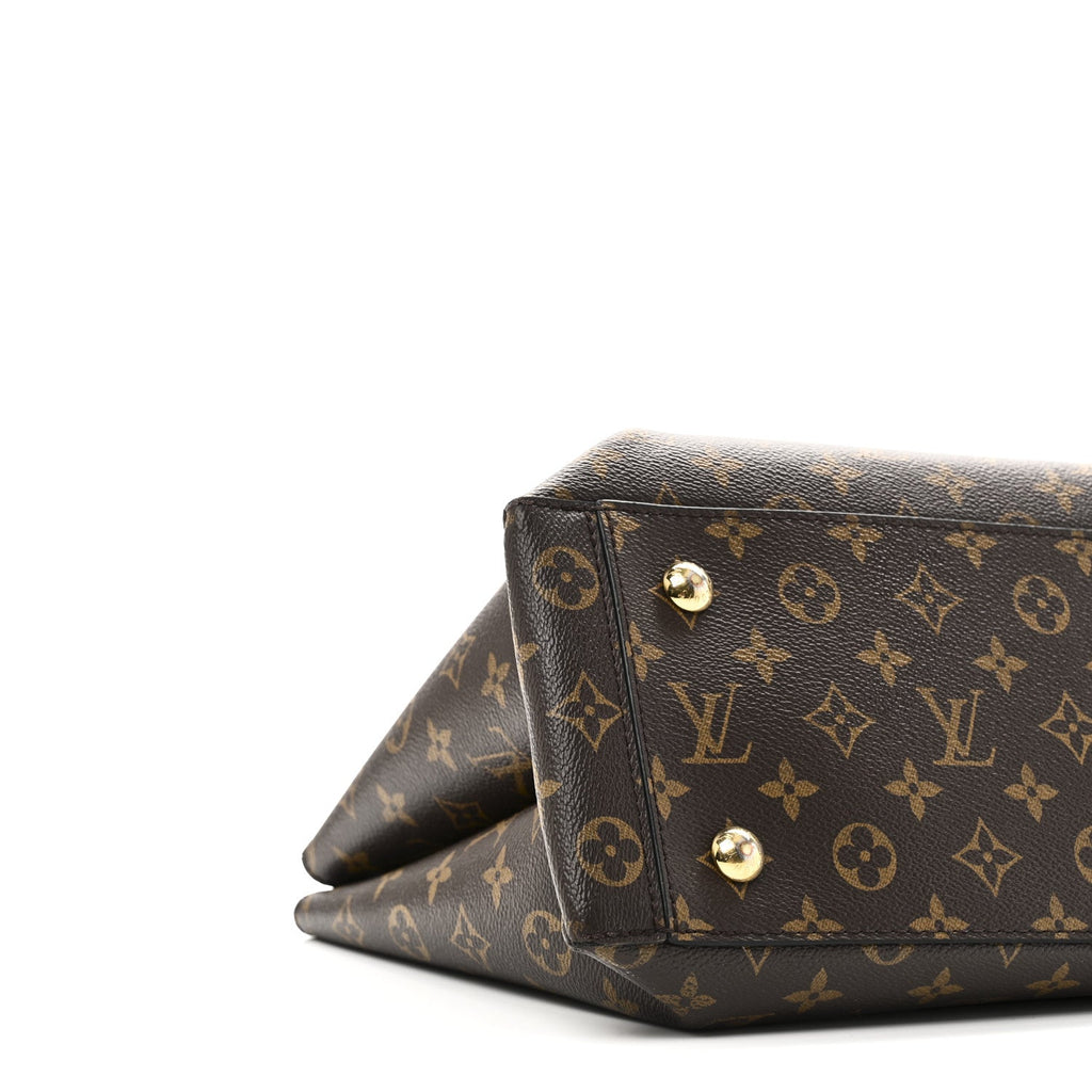 Louis Vuitton Monogram Flower Tote Black